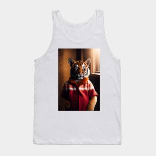 tiger 3d Tank Top